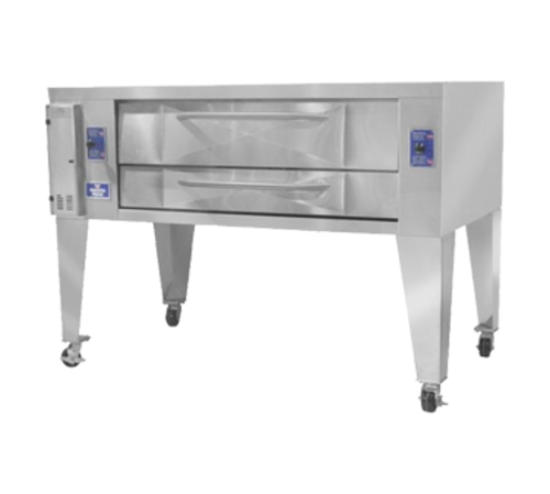 Bakers Pride Super Deck Y-600 60" Gas Pizza Deck Oven | 120,000 BTU