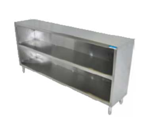 BK Resources BKDC-1872 72" x 18" Stainless Steel Dish Cabinet