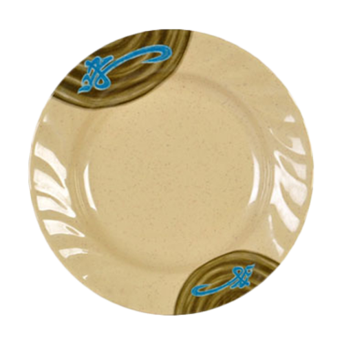 Thunder Group 1206J Wei 6" Curved Rim Plate | Case of 12