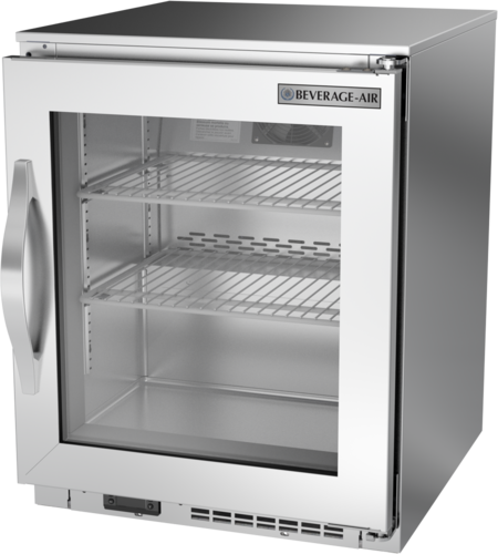 Beverage Air UCF20HC-25-15 20" Shallow Depth Undercounter Ice Cream Freezer | 2.25 Cu. Ft.