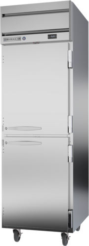 Beverage Air HFPS1HC-1HS 26" 2 Solid Half Door Top Mount Reach-In Freezer | 21.06 Cu. Ft.