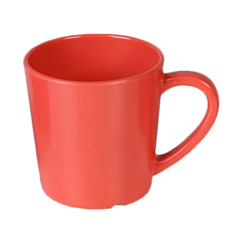 Thunder Group CR9018RD 3 1/8" Mug/Cup, Orange 7 oz. | Case of 12