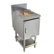 Comstock-Castle CDFL-C-1 60 lb. Floor Model Gas Corn Dog Fryer | 80,000 BTU