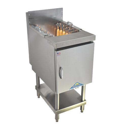 Comstock-Castle CDFL-C-1 60 lb. Floor Model Gas Corn Dog Fryer | 80,000 BTU