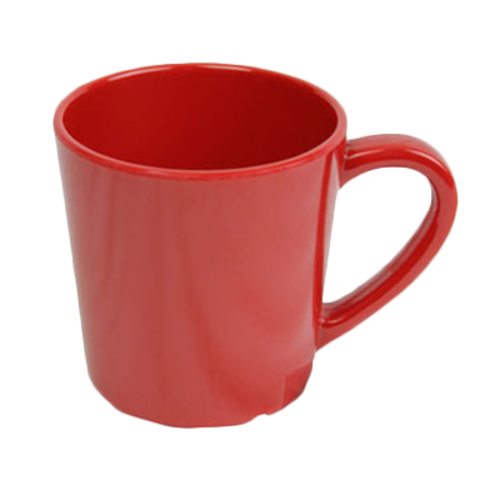 Thunder Group CR9018PR 3 1/8" Mug/Cup, Pure Red 7 oz. | Case of 12