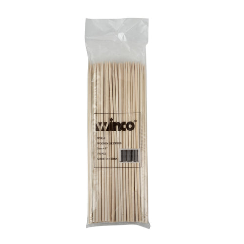 Winco WSK-08 8" Bamboo Skewer | Case of 100