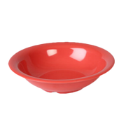 Thunder Group CR5716PR 7 1/2" Soup Bowl, Pure Red 19 oz. | Case of 12