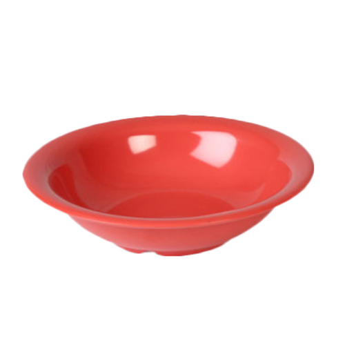 Thunder Group CR5716PR 7 1/2" Soup Bowl, Pure Red 19 oz. | Case of 12