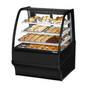 True Mfg. TDM-DC-36-GE/GE-B-W Non-Refrigerated Bakery Case