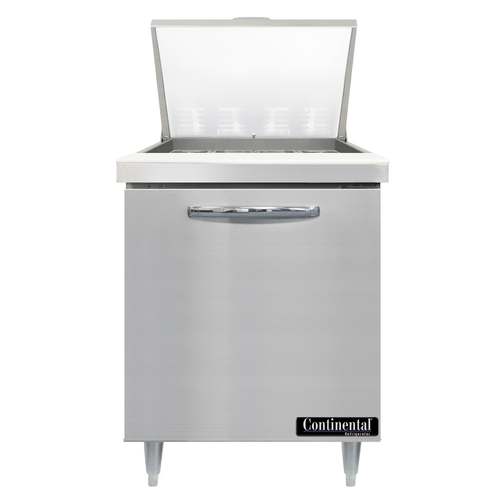 Continental Refrigerator D27N12M Refrigerated Counter, Mega Top Sandwich / Salad Unit