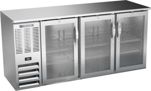 Beverage Air BBN72HC-G-B Back Bar Cooler