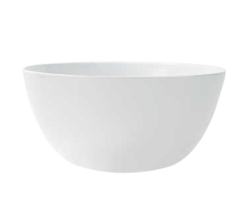 G.E.T. M-815-W 10-3/4" 5 qt. White Melamine Serving Bowl | Case of 12