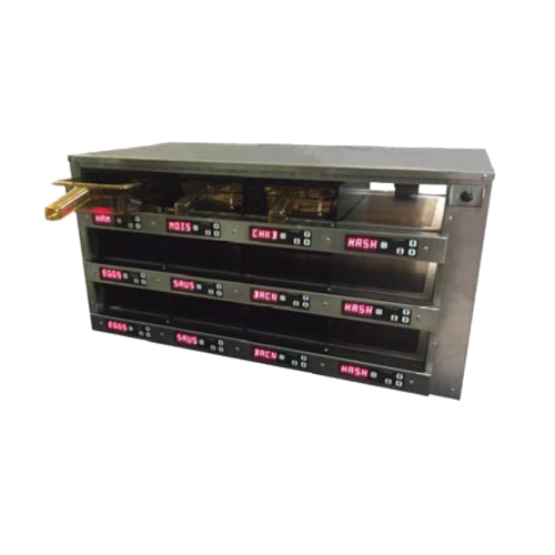 Carter-Hoffmann M343P-2T 33" Pass Thru Modular Heated Holding Cabinet | (12) 1/3 Size Pan Capacity