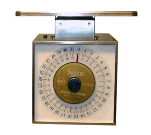 Edlund DR-2 OP Deluxe Dial Portion Scale 32 oz. Capacity 1/4 oz. Graduations