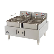 Star Star-Max 530TF 30 lb. Electric Countertop Split Pot Fryer | 208/240V