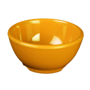 Thunder Group CR5804YW 4 5/8" Soup Bowl, Yellow 10 oz. | Case of 12