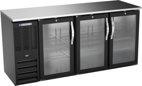 Beverage Air BBN72HC-G-B Back Bar Cooler