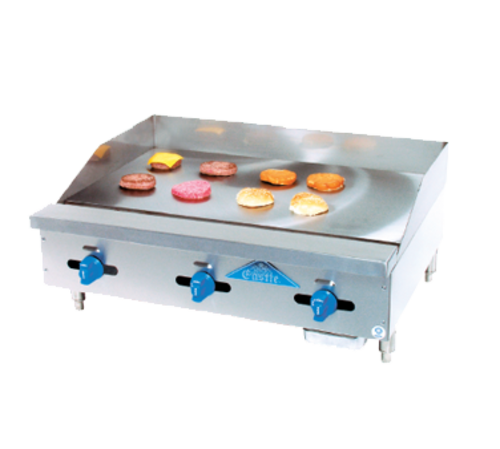 Comstock-Castle 3236MG 36" Manual Countertop Gas Griddle | 75,000 BTU