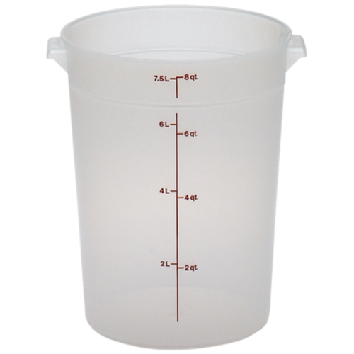 Cambro RFS8PP190 8 qt. Round Storage Container