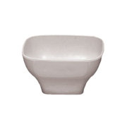 Thunder Group 12oz Passion White Melamine Square Bowl | Model No. PS3105W