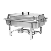 Thunder Group SLRCF001 Economy Full Size Chafer w/ Lift Off Lid | 8 Qt.