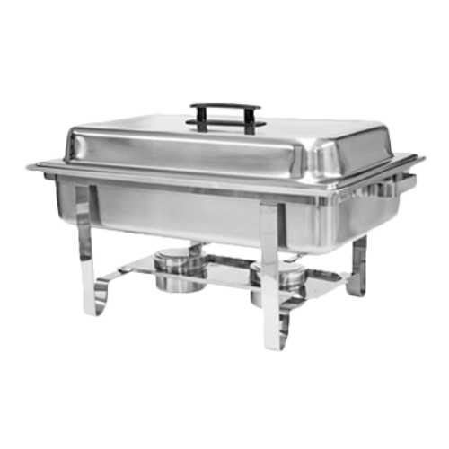 Thunder Group SLRCF001 Economy Full Size Chafer w/ Lift Off Lid | 8 Qt.