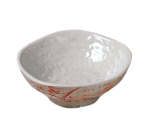 Thunder Group 3705  5oz. Gold Orchid Series Melamine Sauce Dish | Case of 12