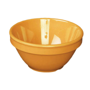 Thunder Group CR313YW 4 1/4" Bouillon Cup, Yellow 8 oz. | Case of 12