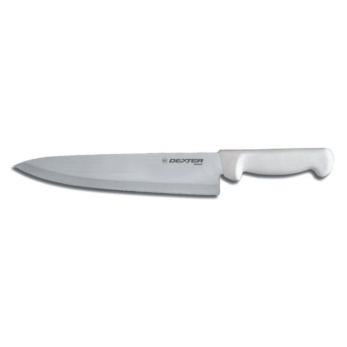 Dexter Russell P94802 10" Chef's Knife | Polypropylene White Handle