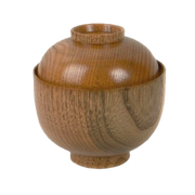 Thunder Group 45-35 3 3/4" X 2 3/4" Wood Bowl 9 oz. | Case of 12