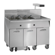 Imperial IFSCB650EC 108.5" Electric Floor Model Deep Fryer | Computer Controls