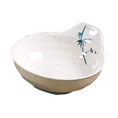 Thunder Group 3545BB 4 1/2" Saucer, Blue Bamboo 6 oz. | Case of 12