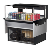 Turbo Air TOM-36L-UFD-W(B)-1SI-N Refrigerated Display Case