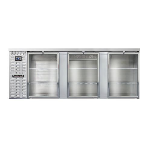Continental Refrigerator BB90SNGD Back Bar Cabinet, Refrigerated