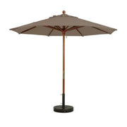 Grosfillex 98918131 Taupe 9 ft Market Umbrella