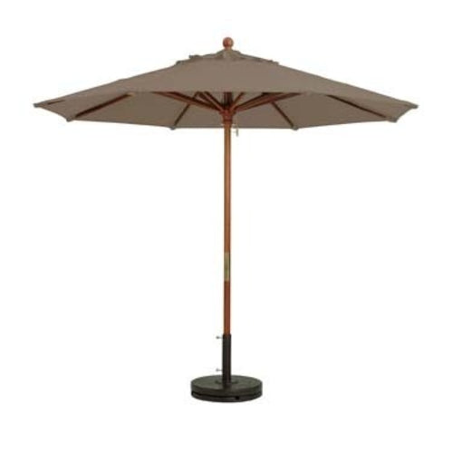 Grosfillex 98918131 Taupe 9 ft Market Umbrella