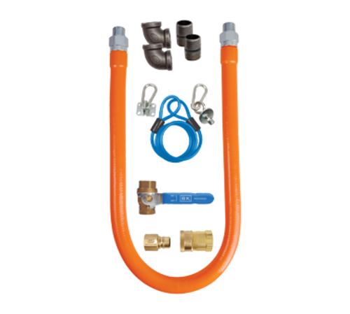 BK Resources BKG-GHC-7536-SCK9 Gas Connector Hose Kit / Assembly