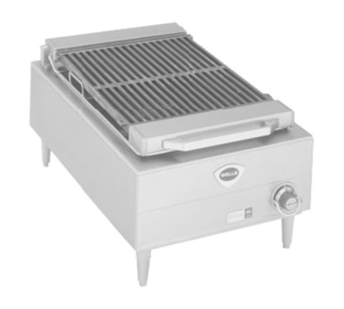 Wells B-44 20" Radiant Electric Charbroiler | 208/240 Volt