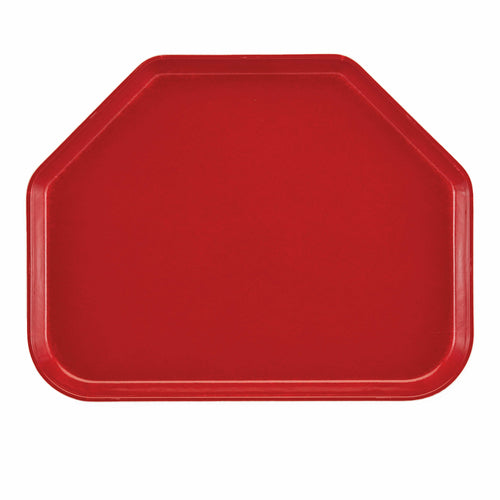 Cambro 1418TR Camtray Fiberglass Trapezoid Cafeteria Tray | 14" x 18"