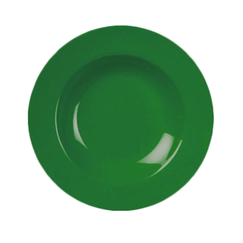 Thunder Group CR5811GR 11 1/4" Pasta Bowl, Green 16 oz. | Case of 12
