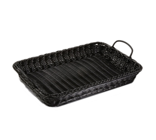 G.E.T. WB-1524 18 x 12-1/4" Rectangle 2-Handle Polyweave Basket