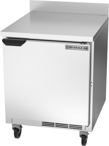 Beverage Air WTR27AHC 27" Worktop Refrigerator with 4" Backsplash | 6.13 Cu. Ft.