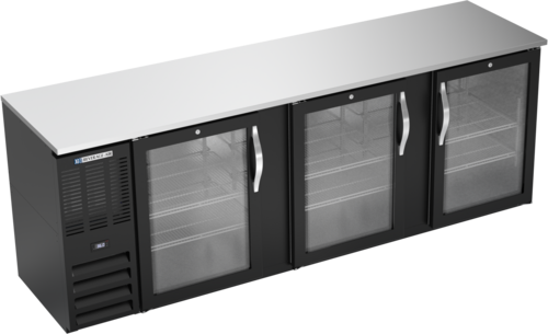 Beverage Air BBN94HC-G-B Back Bar Cooler