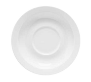 G.E.T. SU-4-DW Diamond White 4-1/2" White Melamine Saucer | Case of 48