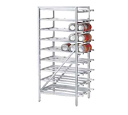Advance Tabco CR10-162-X Aluminum Stationary Can Rack | 162 Cans