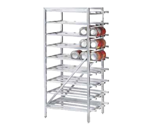 Advance Tabco CR10-162-X Aluminum Stationary Can Rack | 162 Cans
