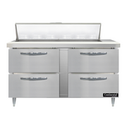 Continental Refrigerator D60N12-D Refrigerated Counter, Sandwich / Salad Unit