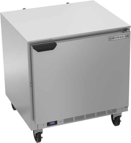 Beverage Air UCF32AHC 32" 1 Solid Door Undercounter Freezer | 7.2 Cu. Ft.