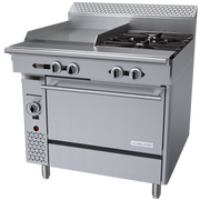 Garland C36-4-1C Range, 36" Heavy Duty, Gas