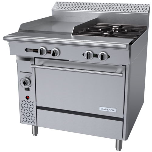 Garland C36-4-1C Range, 36" Heavy Duty, Gas